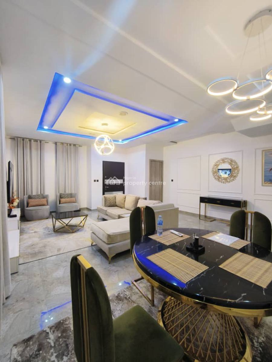 Fully Furnished 4 Bedroom Terrace Duplex with Bq, Ikate, Lekki, Lagos, Terraced Duplex for Rent