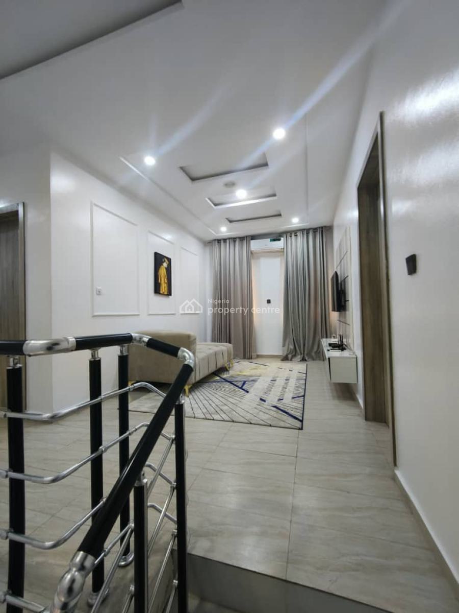 Fully Furnished 4 Bedroom Terrace Duplex with Bq, Ikate, Lekki, Lagos, Terraced Duplex for Rent