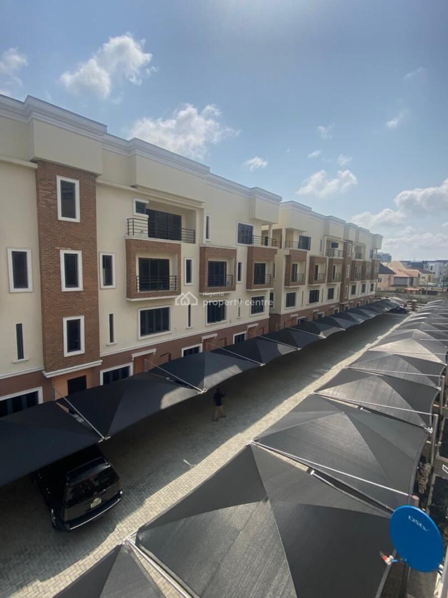 Fully Serviced 4-bedroom Terrace Duplex with Swimming Pool & Gym, Lekki Phase 1, Lekki, Lagos, Terraced Duplex for Rent