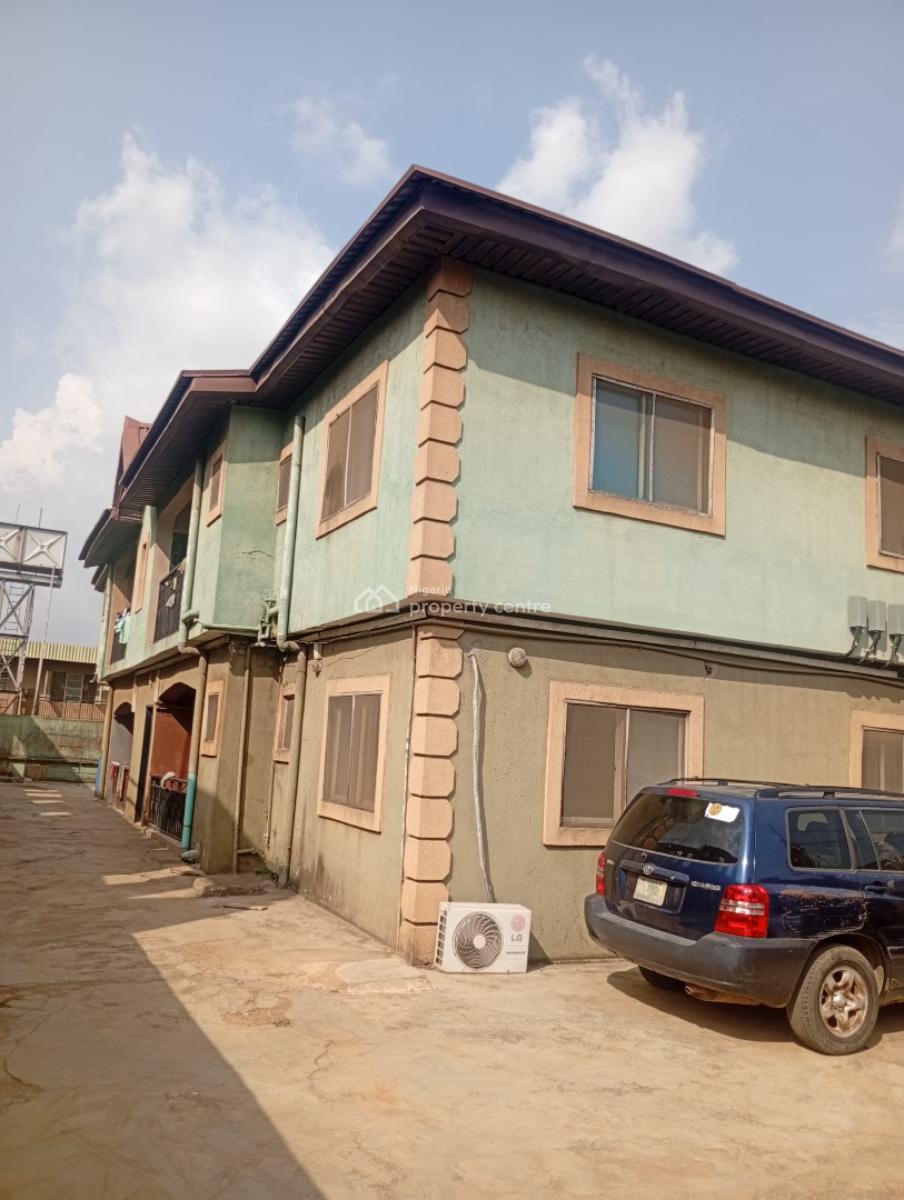Block of 4 Unit of 2 Bedroom Flat, Off Iju Road ,ogba Ikeja Lagos, Ogba, Ikeja, Lagos, Block of Flats for Sale