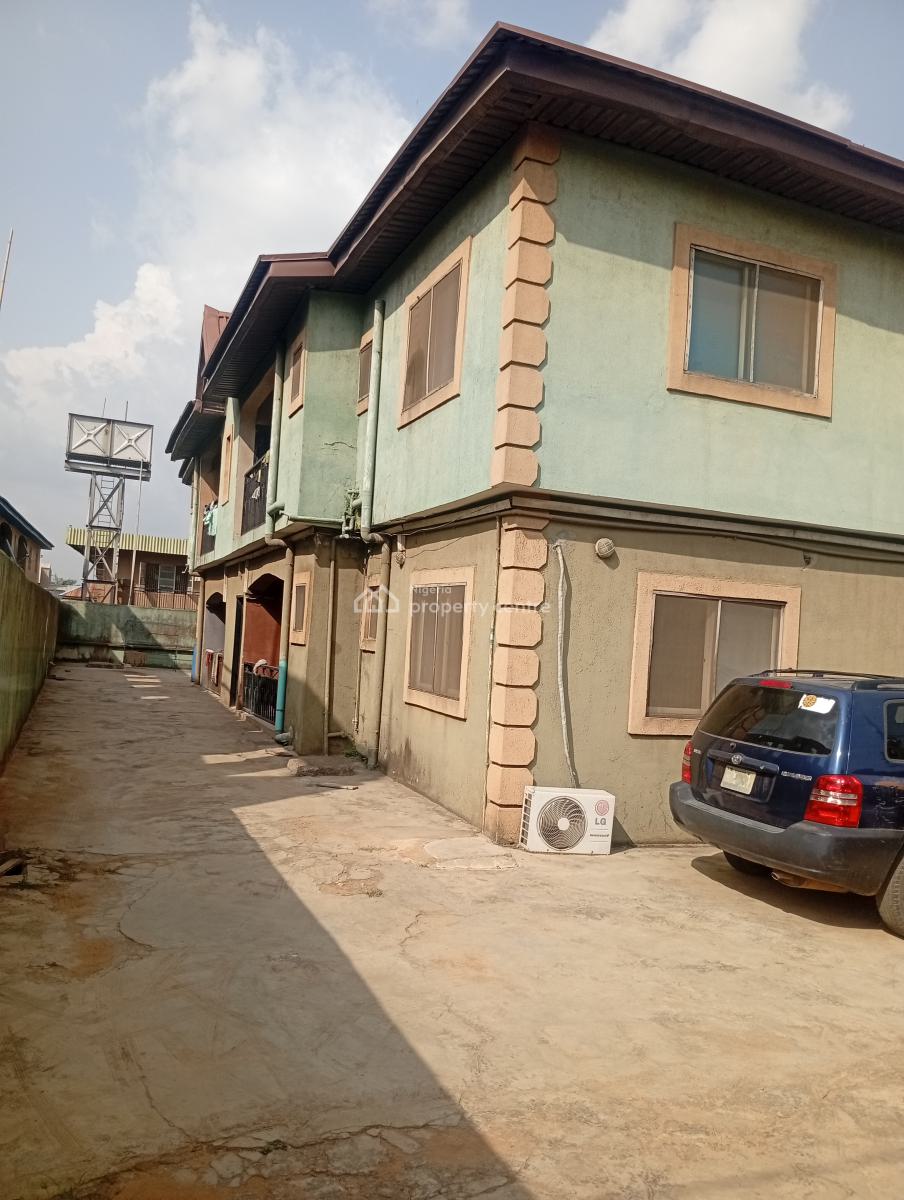 Block of 4 Unit of 2 Bedroom Flat, Off Iju Road ,ogba Ikeja Lagos, Ogba, Ikeja, Lagos, Block of Flats for Sale