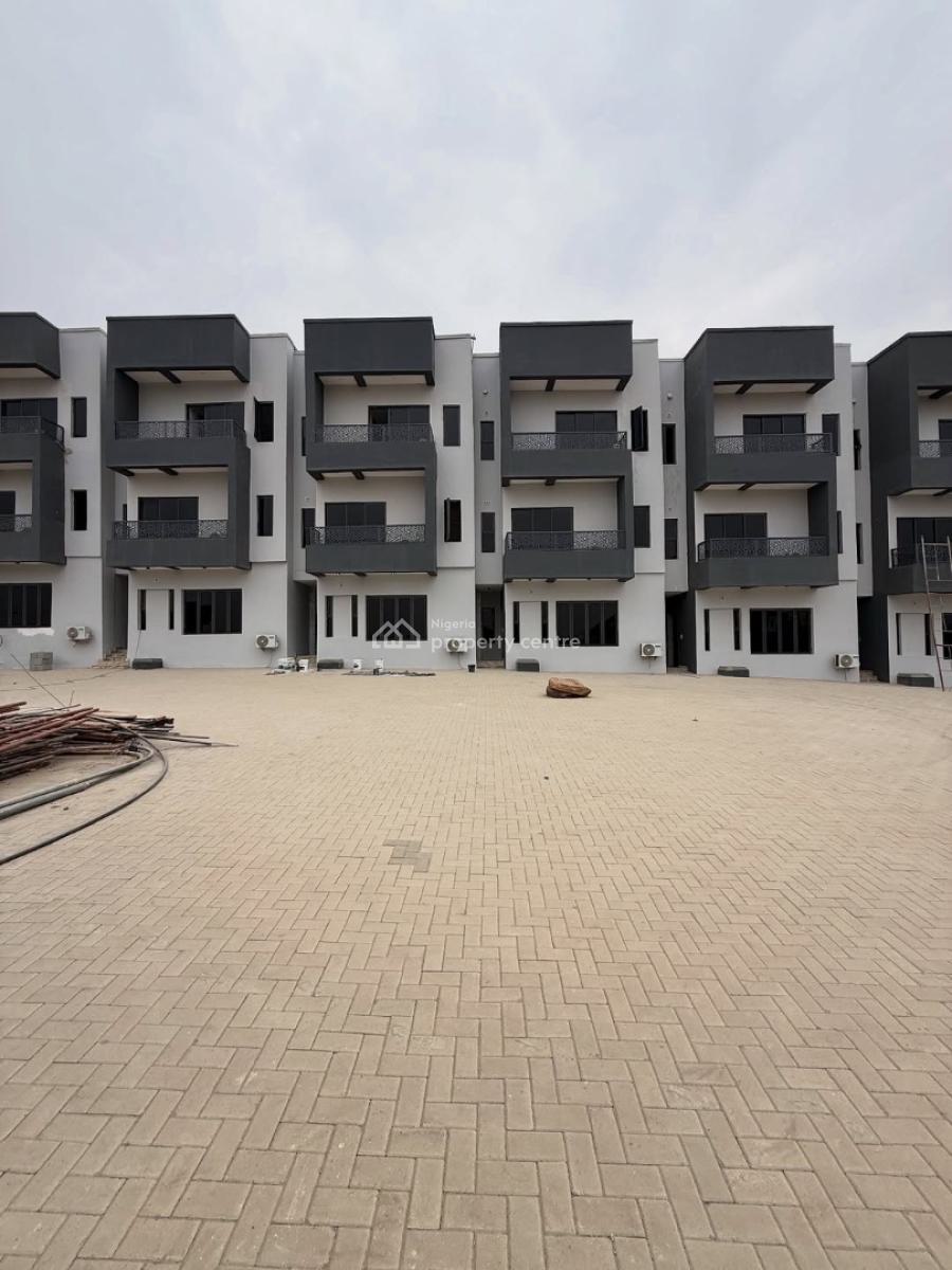 Luxury 4 Bedroom Terrace Duplex with Bq, Fitted Acs, Coza, Guzape District, Abuja, Terraced Duplex for Sale