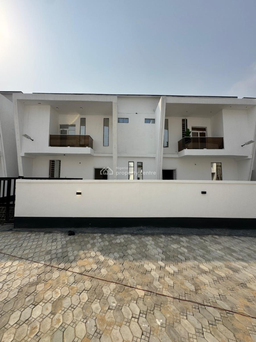 The Most Affordable, Newly Built 4-bedroom Semi-detached Duplex, Less Than 6 Minutes From Vgc, Ikota, Lekki, Lagos, Semi-detached Duplex for Sale
