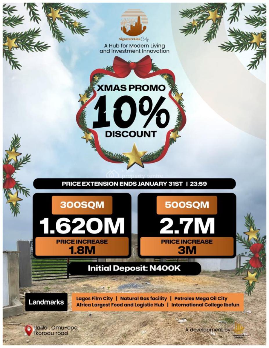 Buy and Hold Plots of Land in a Prime Location with Flexible Payment, Ilado, Off Omu-epe Ikorodu Road, Ikorodu, Lagos, Land for Sale