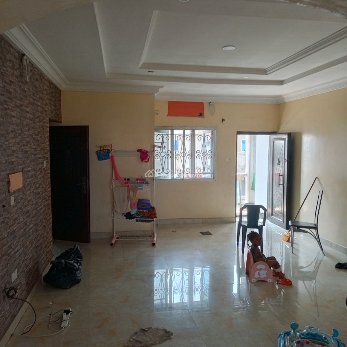 Spacious and Sharp 3bedroom Apartment (upstairs), Okun Ajah Lagos, Okun-ajah, Ajah, Lagos, Flat / Apartment for Rent