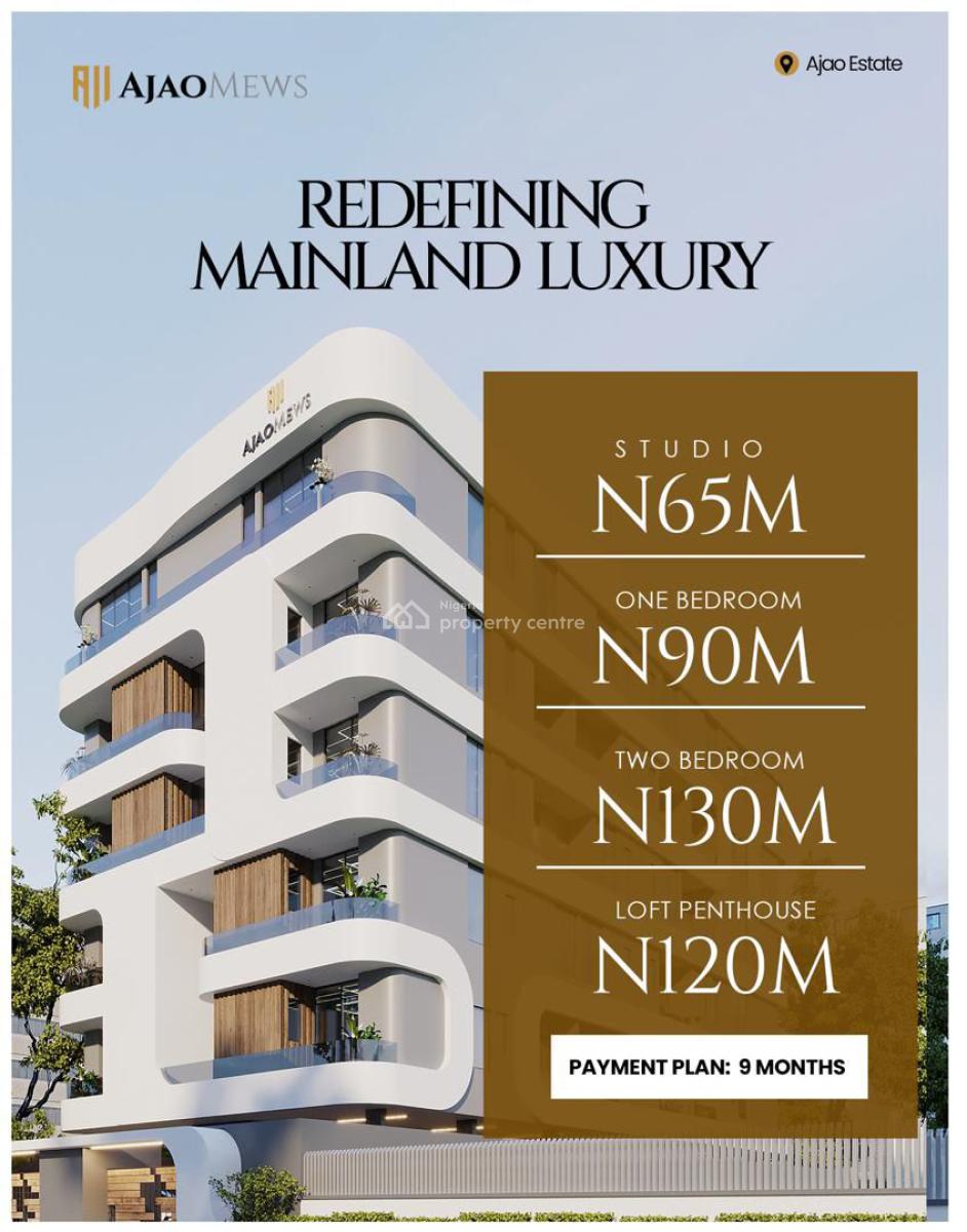 Own Units of Apartment for Airbnb Investment Close to The Airport, 5 Minutes From Ikeja Airport, Ajao Estate, Ikeja, Lagos, Flat / Apartment for Sale