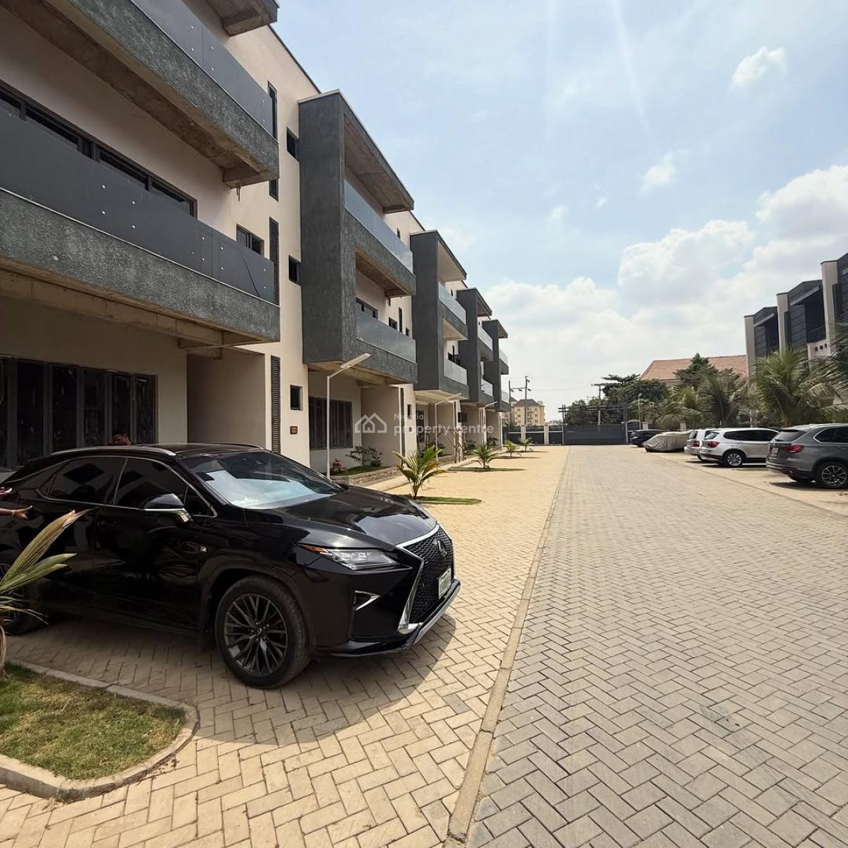 Luxury 4 Bedroom Terrace Duplex with Bq , Basketball Court, Jahi, Abuja, Terraced Duplex for Sale