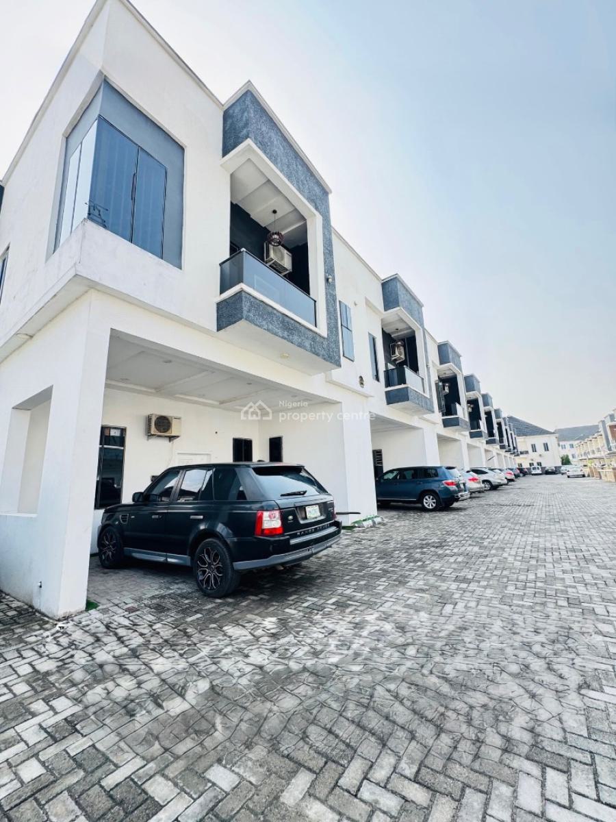 Serviced 4 Bedroom Terrace with En-suite Rooms, Orchid, Lekki, Lagos, Terraced Duplex for Rent