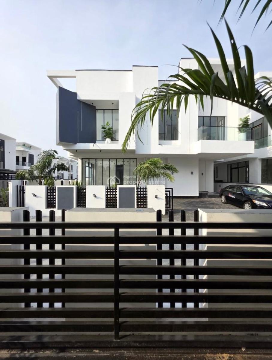 Premium 5 Bed in a Serene Estate, Chevron Lekki Lagos, Lekki Phase 2, Lekki, Lagos, Detached Duplex for Sale