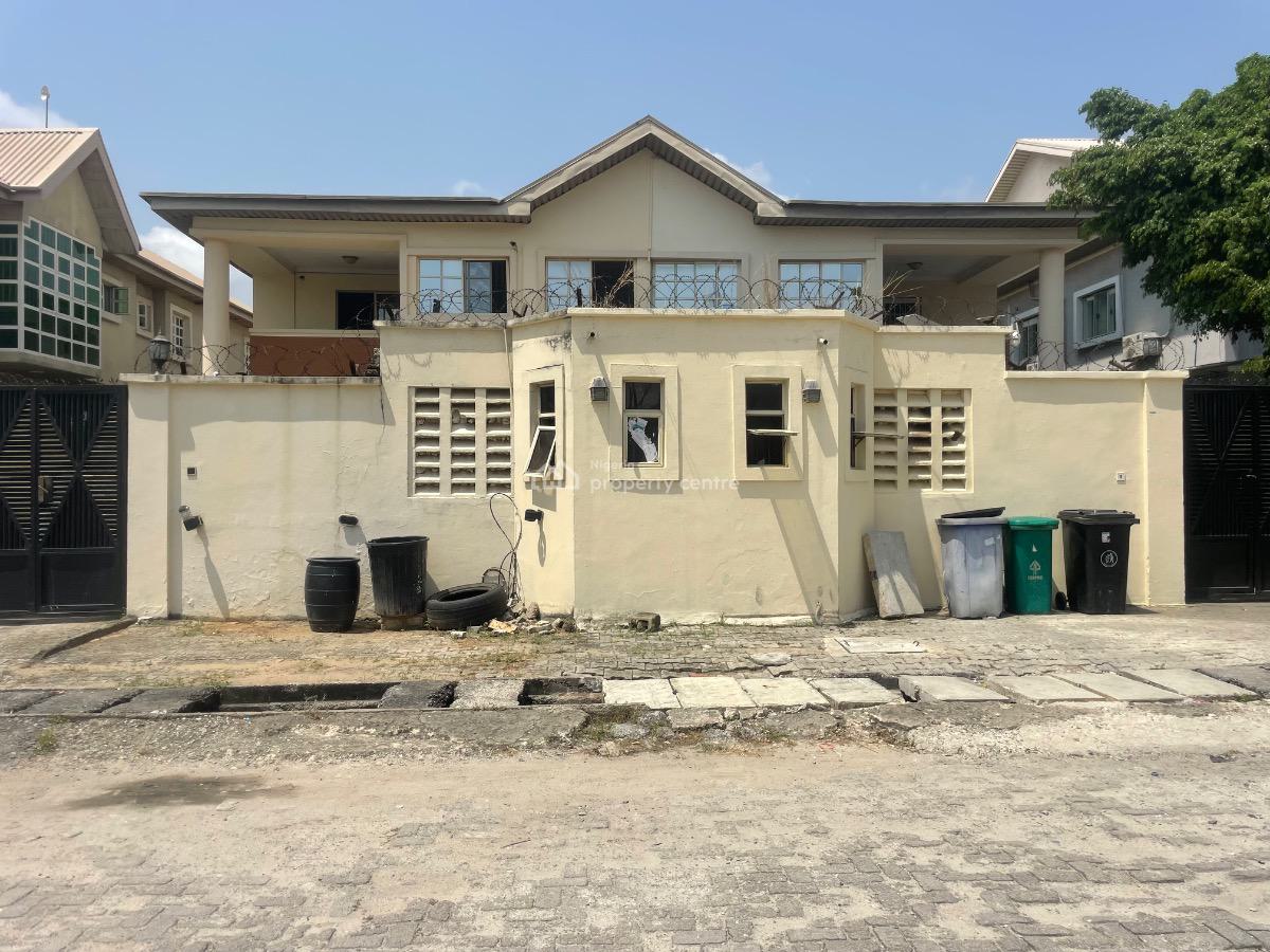 5 Bedrooms Semi-detached Duplex with Boys Quarters, Off Admirity, Lekki Phase 1, Lekki, Lagos, Semi-detached Duplex for Rent