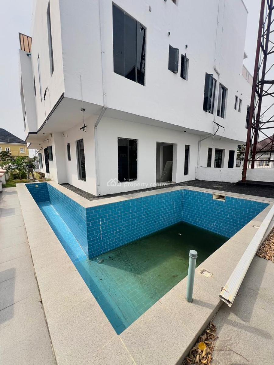 Luxury 5-bedroom Semi Detached House + Bq, Osapa, Lekki, Lagos, Semi-detached Duplex for Sale