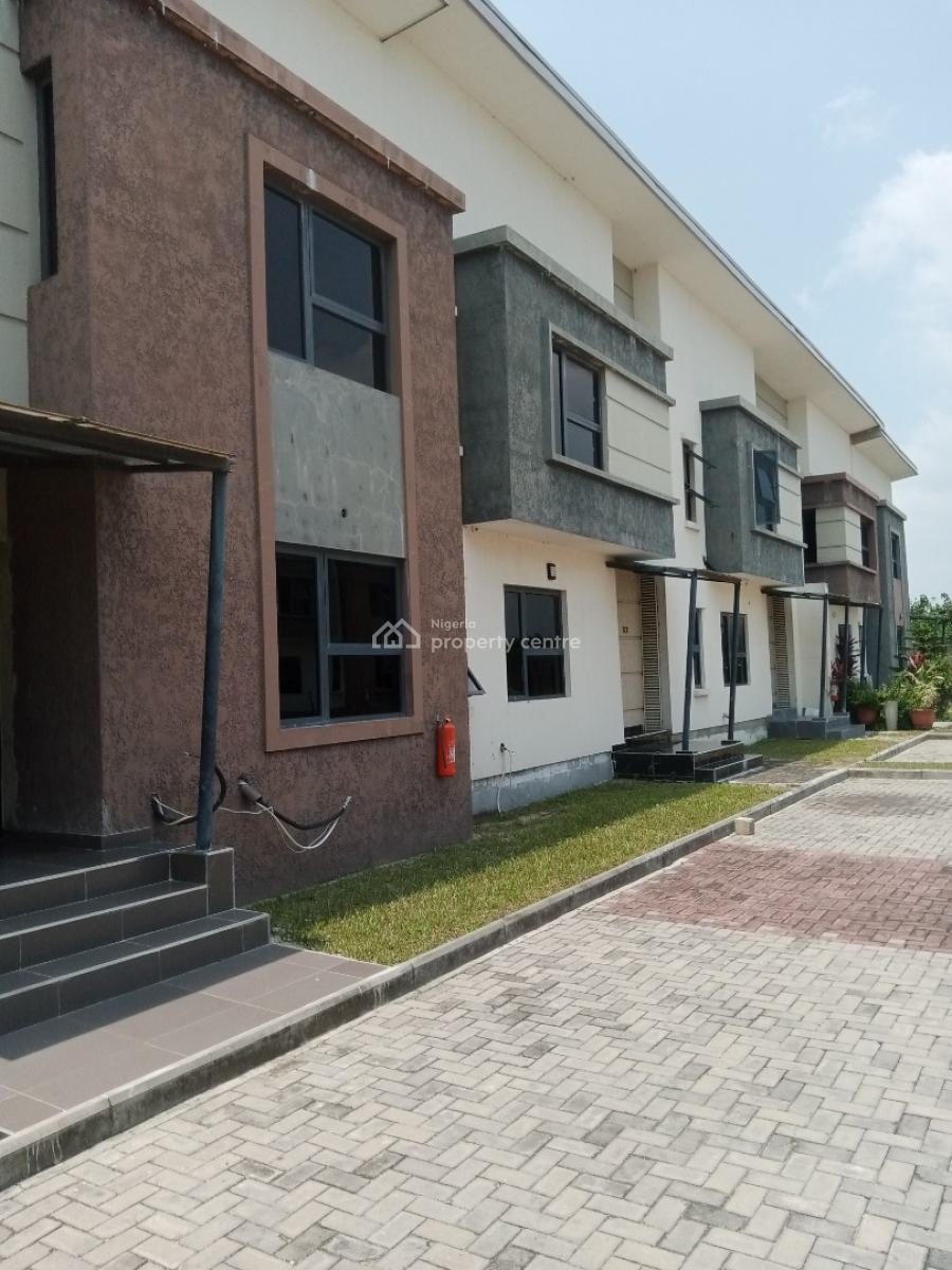 Luxury 3 Bedroom Terrace Duplex with Bq, 24hrs Power Supply, Fara Park, Sangotedo, Ajah, Lagos, Terraced Duplex for Rent