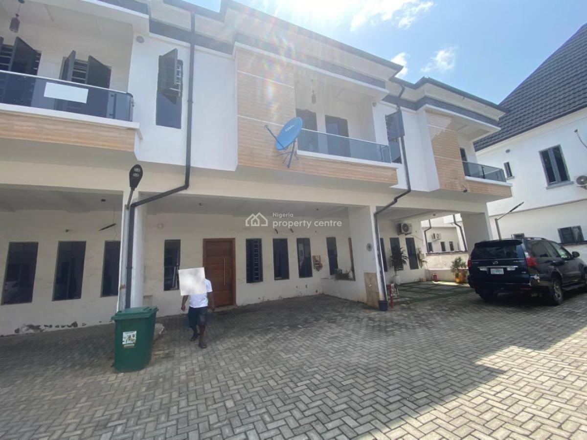4bedroom Semi Detached with a Bq, Harris Drive By, Vgc, Lekki, Lagos, Semi-detached Duplex for Rent