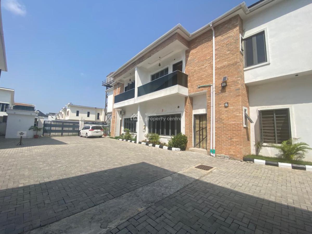 5 Bedroom Semi Detached with a Bq, Harris Drive By, Vgc, Lekki, Lagos, Semi-detached Duplex for Rent