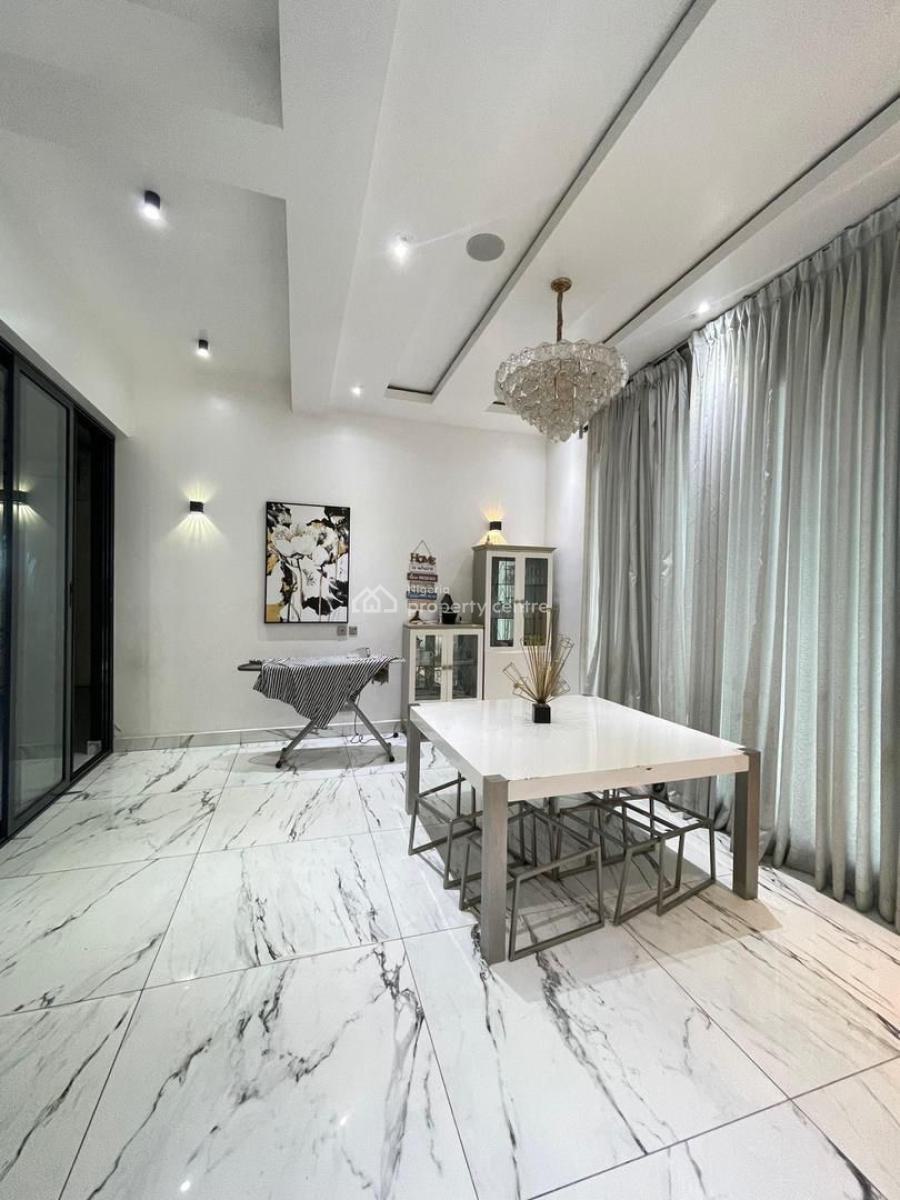 Contemporary 5 Bedroom Fully Detached Duplex with Bq,cinema,swimming, Pinnock Beach Estate, Osapa, Lekki, Lagos, Detached Duplex for Sale