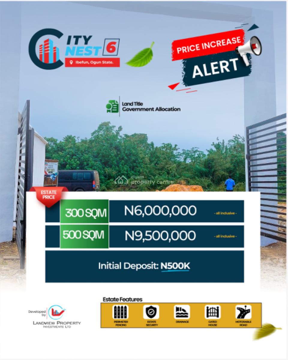 Premium Dry Land with C of O Facing The Express, Ibefun, Abeokuta South, Ogun, Mixed-use Land for Sale