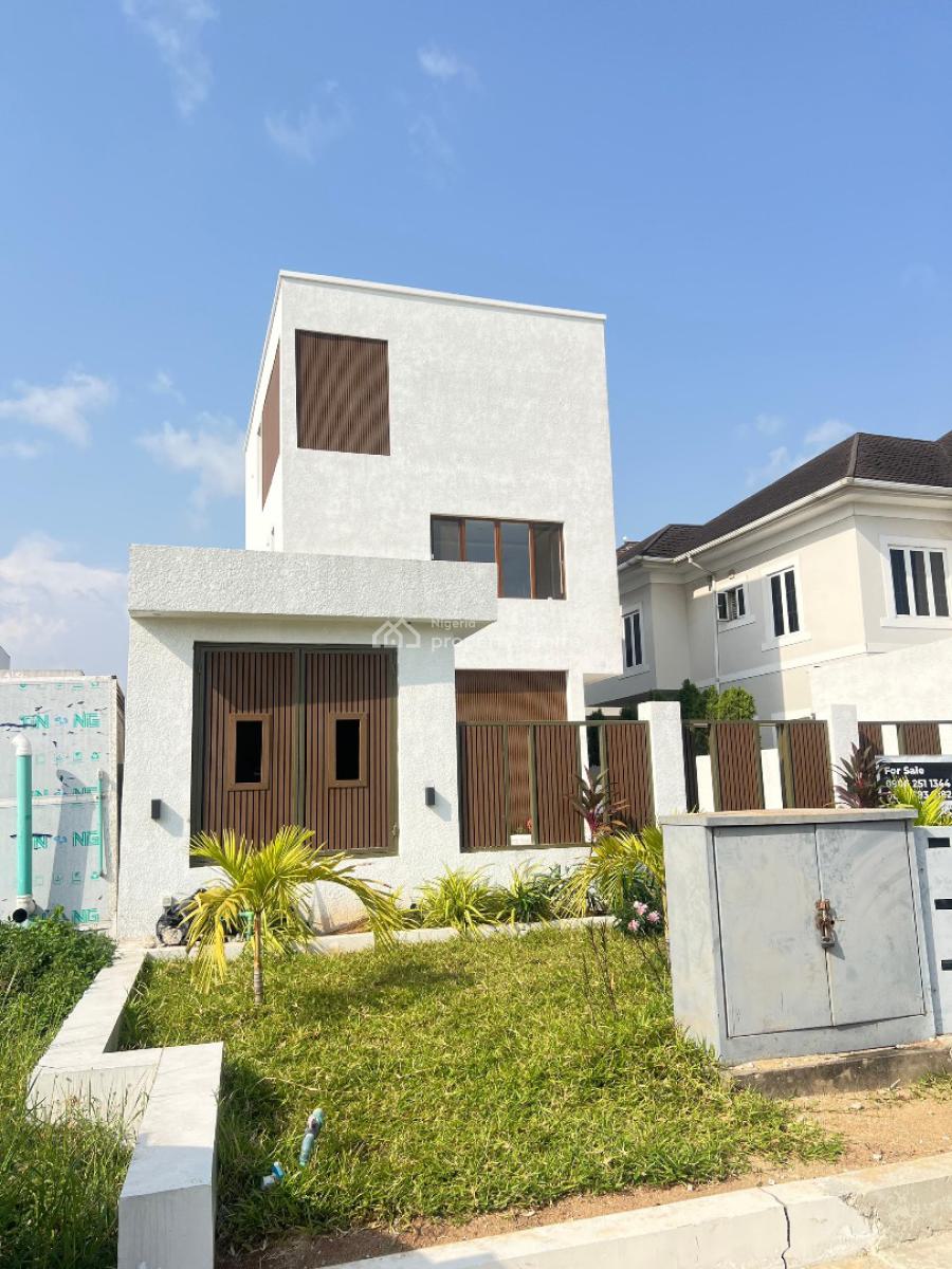 Newly Built 4 Bedroom Fully Detached with,swimming Pool, Cinema and Bq, Pinnock Beach Estate, Osapa, Lekki, Lagos, Detached Duplex for Sale