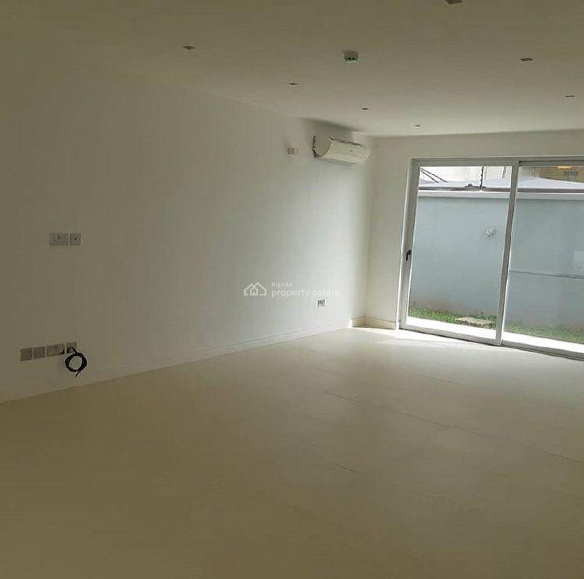 Spacious 3 Bedroom Terrace with a Bq, Pool Within a Secure Neighborhood, Banana Island, Ikoyi, Lagos, Terraced Duplex for Rent