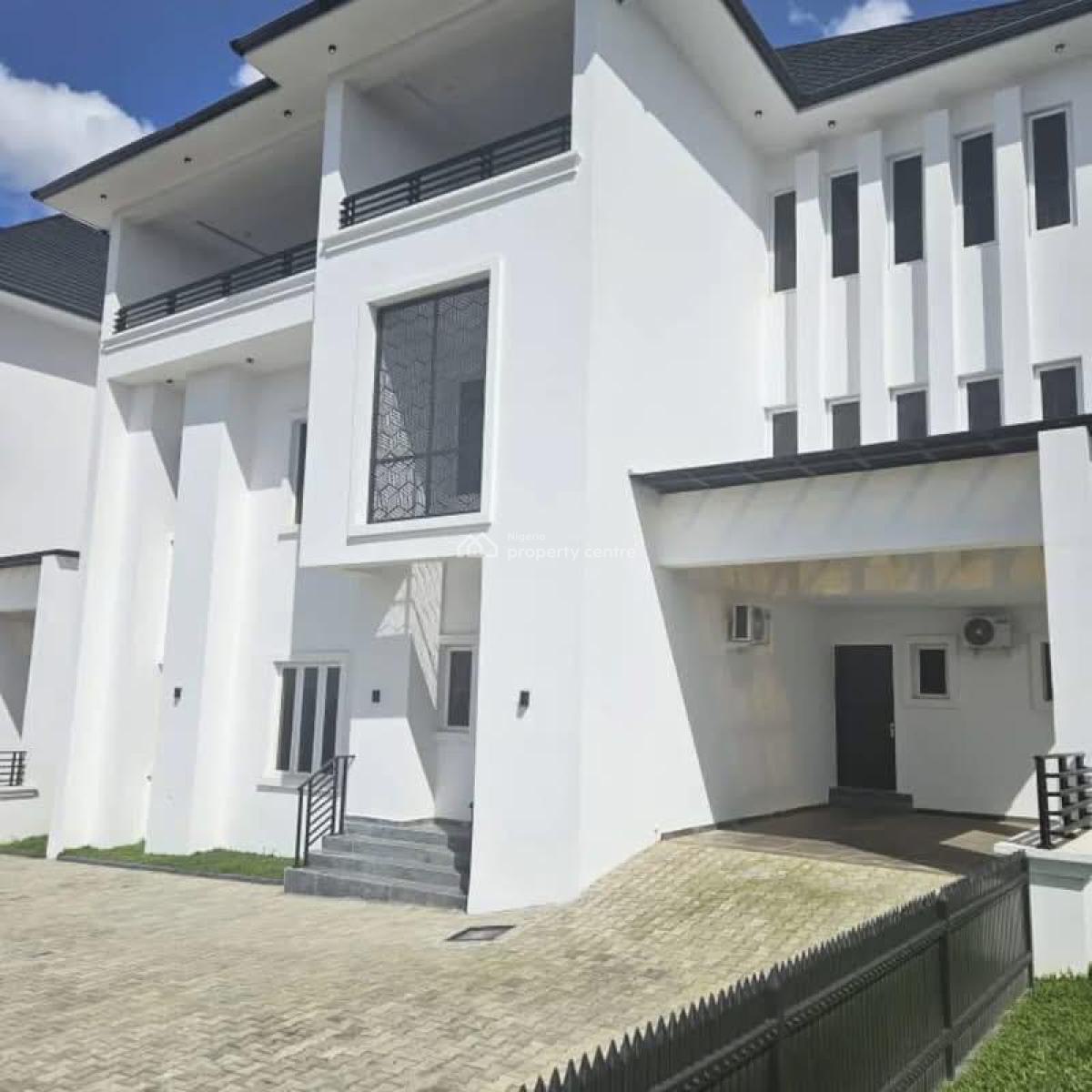 5bedroom Terrace Duplex, Hilltop Asokoro, Asokoro District, Abuja, Terraced Duplex for Rent