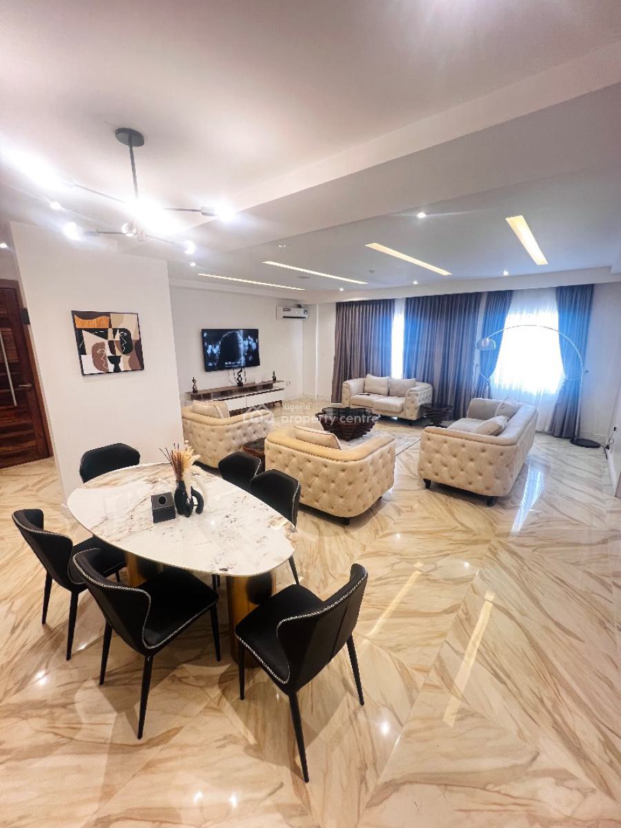 Luxury and Furnished 4 Bedroom Maisonette in a Secured Estate, Periwinkle Estate, Lekki Phase 1, Lekki, Lagos, Flat / Apartment for Rent