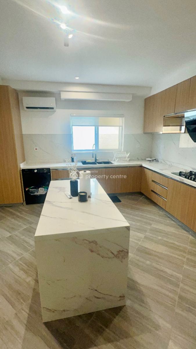 Luxury and Furnished 4 Bedroom Maisonette in a Secured Estate, Periwinkle Estate, Lekki Phase 1, Lekki, Lagos, Flat / Apartment for Rent
