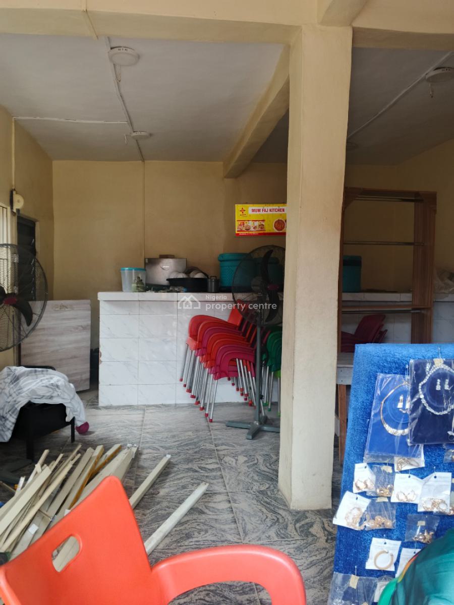 a Very Nice Restaurant Space Facing The Major Road Store and Kitchen, Directly on The Major Road By Oregun Bus Stop Ikeja, Oregun, Ikeja, Lagos, Shop for Rent