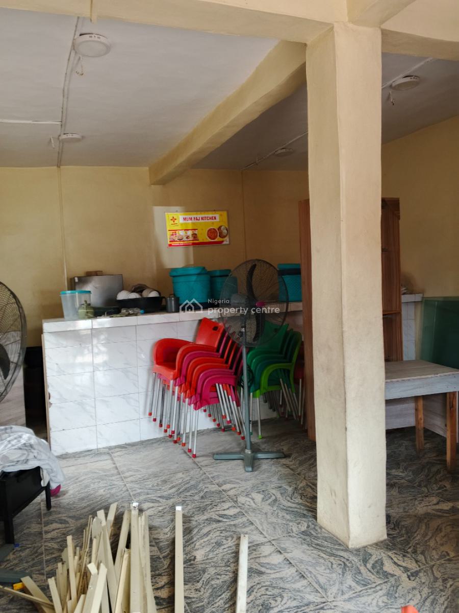 a Very Nice Restaurant Space Facing The Major Road Store and Kitchen, Directly on The Major Road By Oregun Bus Stop Ikeja, Oregun, Ikeja, Lagos, Shop for Rent