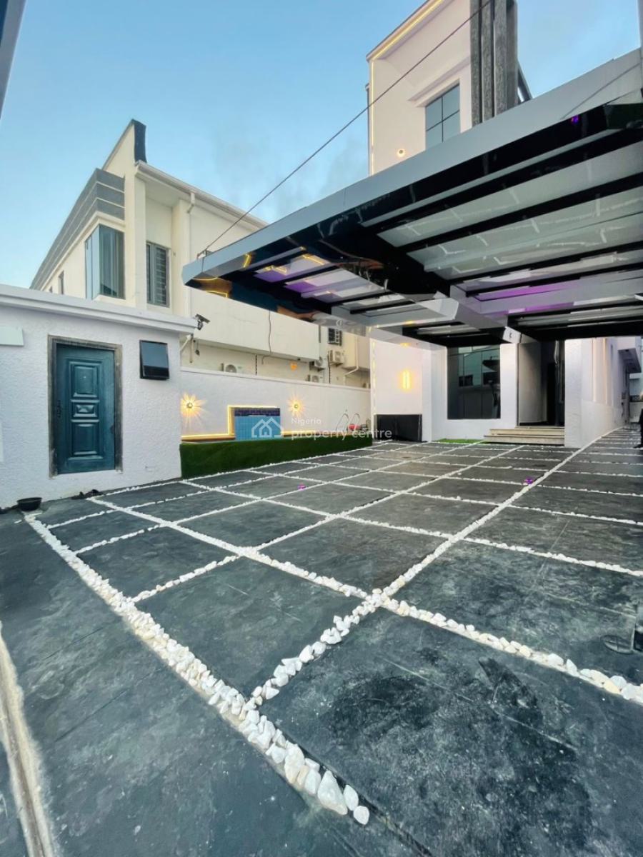 Newly Built 5 Bedroom Fully Detached Duplex with Bq,pool and Rooftop, Ikota, Lekki, Lagos, Detached Duplex for Sale