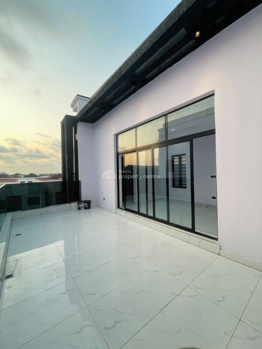 Newly Built 5 Bedroom Fully Detached Duplex with Bq,pool and Rooftop, Ikota, Lekki, Lagos, Detached Duplex for Sale