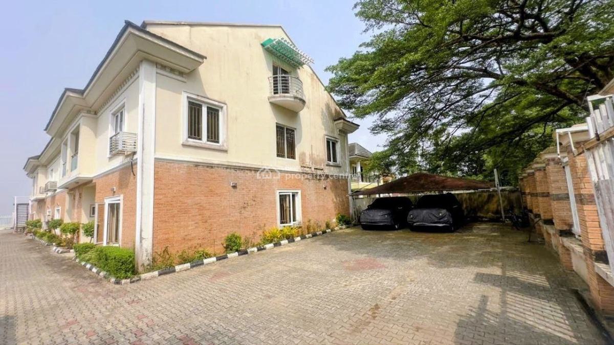 4 Waterfront 5 Bed Terraces on 1,750sqm with Jetty & Pool, Victoria Garden Estate, Vgc, Lekki, Lagos, Terraced Duplex for Sale