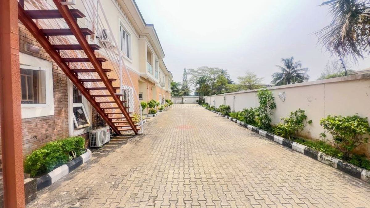 4 Waterfront 5 Bed Terraces on 1,750sqm with Jetty & Pool, Victoria Garden Estate, Vgc, Lekki, Lagos, Terraced Duplex for Sale