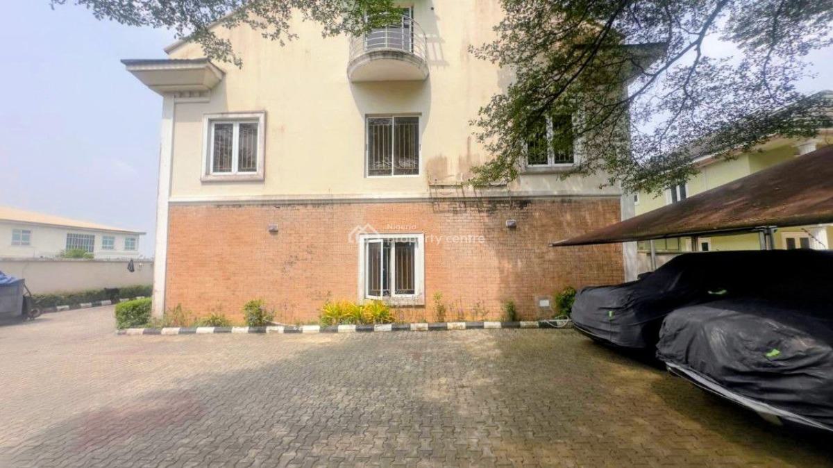 4 Waterfront 5 Bed Terraces on 1,750sqm with Jetty & Pool, Victoria Garden Estate, Vgc, Lekki, Lagos, Terraced Duplex for Sale