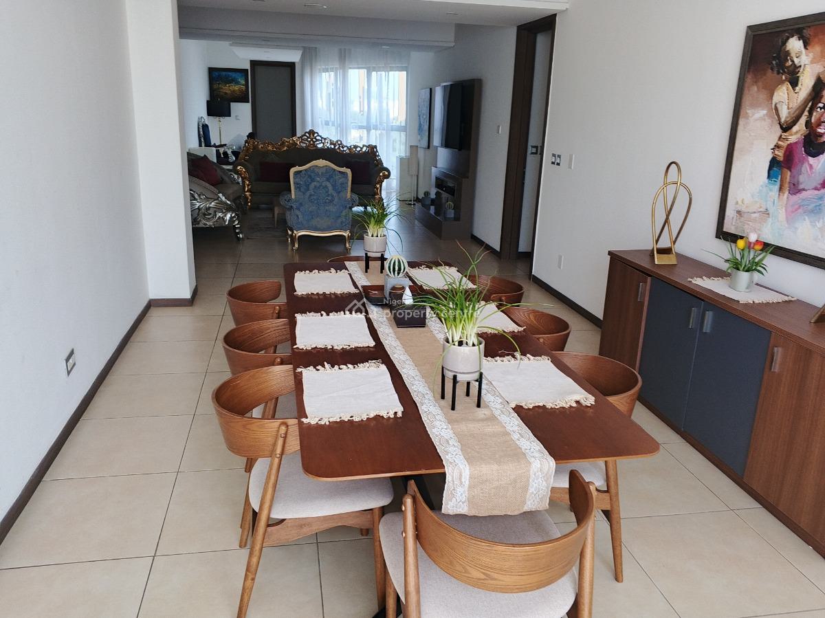 3 Bedrooms Tastefully Finished Fully Furnished High Rise Luxury Flat, Off Adeola Odeku Street, Victoria Island (vi), Lagos, Flat / Apartment for Rent