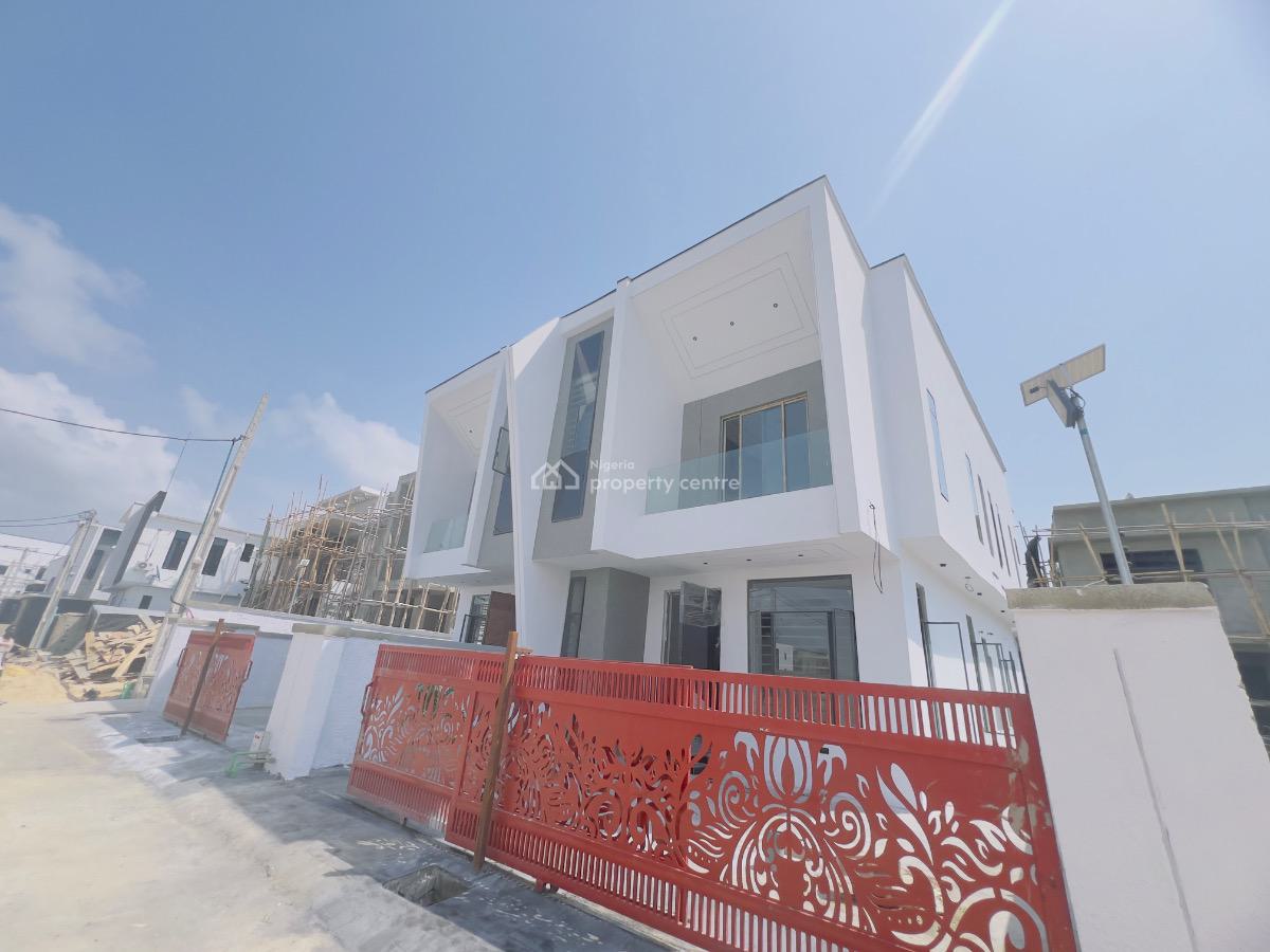 4 Bedrooms Semi Detached Duplex with Bq, Ikota, Lekki, Lagos, Semi-detached Duplex for Sale