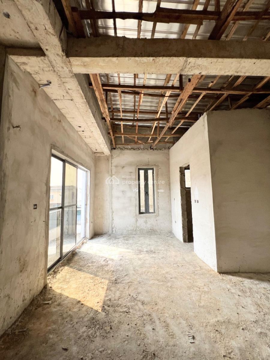 4- Bedroom Semi Detached Duplex Carcass, Awoyaya, Ibeju Lekki, Lagos, Semi-detached Duplex for Sale