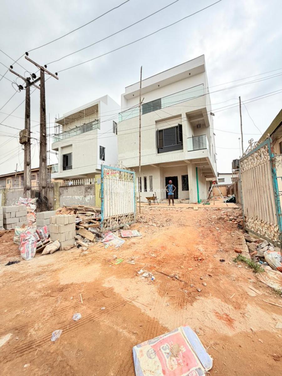 Distinguishly Stunning 4 Bedroom Fully Detached Duplex with a Room Bq, Adeniyi Jones, Ikeja, Lagos, Detached Duplex for Sale