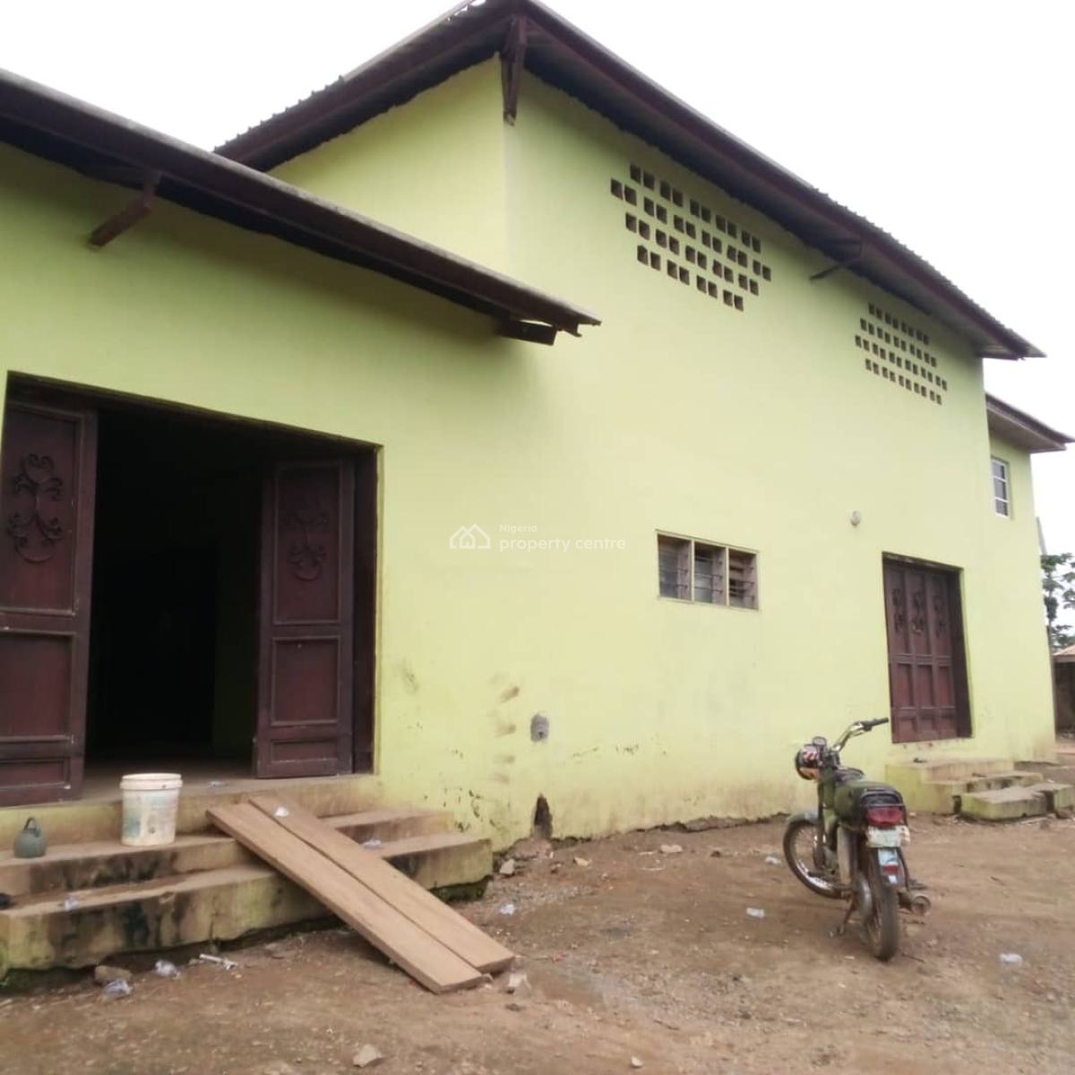 4 Plots (2692m2) in a Developed Area: Very Close to The Express, Off Old Lagos Road, Ibadan, Oyo, Warehouse for Sale
