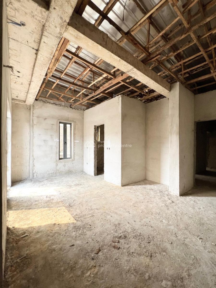 Luxury 4 Bedroom Semi Detached Duplex Carcass., Awoyaya, Ibeju Lekki, Lagos, Semi-detached Duplex for Sale