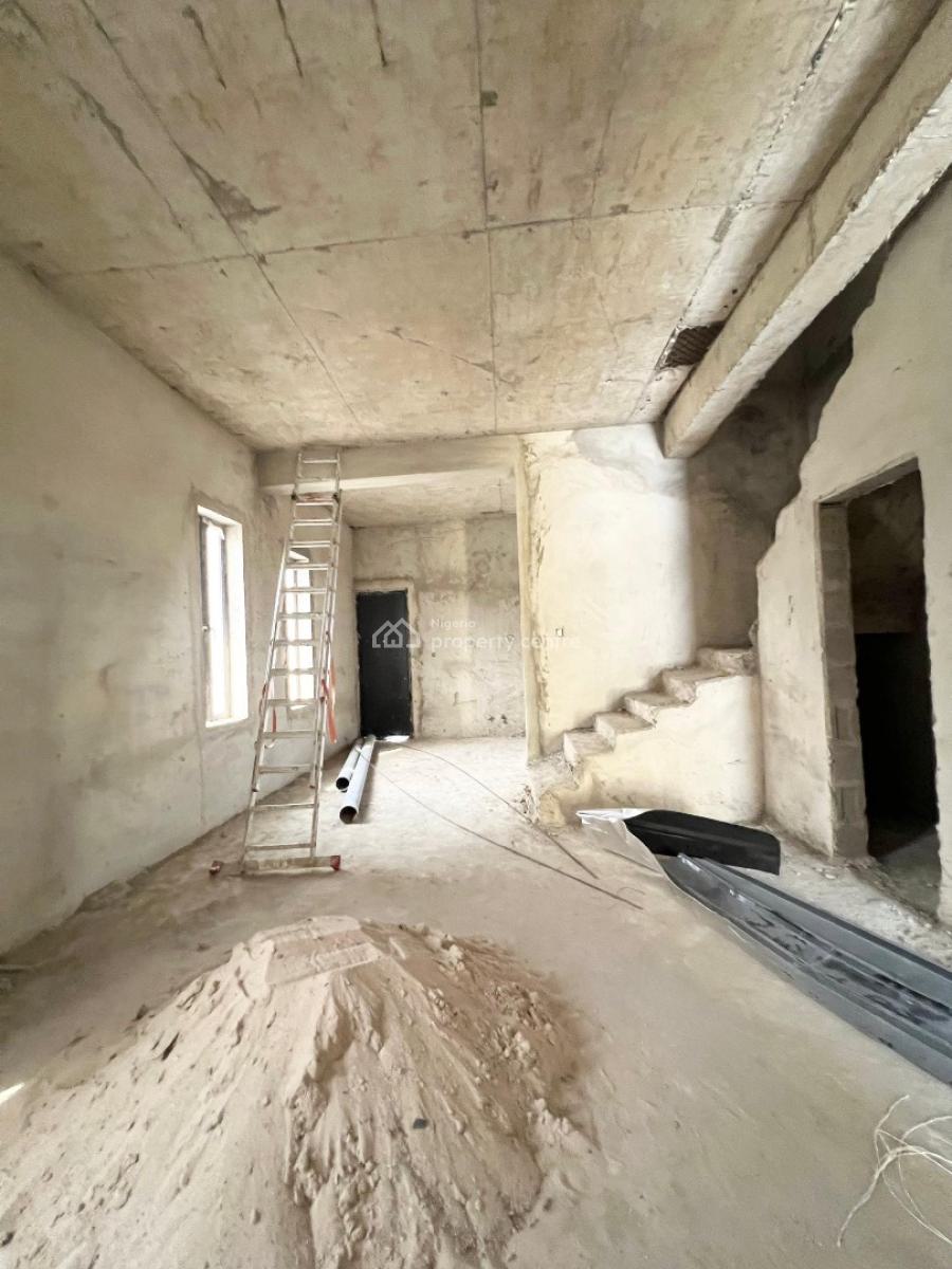 Luxury 4 Bedroom Semi Detached Duplex Carcass., Awoyaya, Ibeju Lekki, Lagos, Semi-detached Duplex for Sale