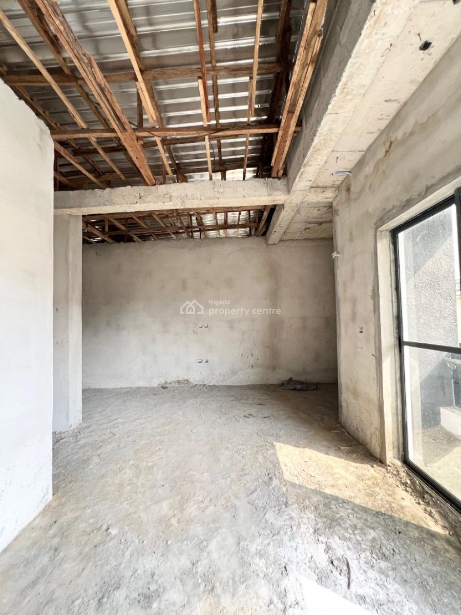 Luxury 4 Bedroom Semi Detached Duplex Carcass., Awoyaya, Ibeju Lekki, Lagos, Semi-detached Duplex for Sale