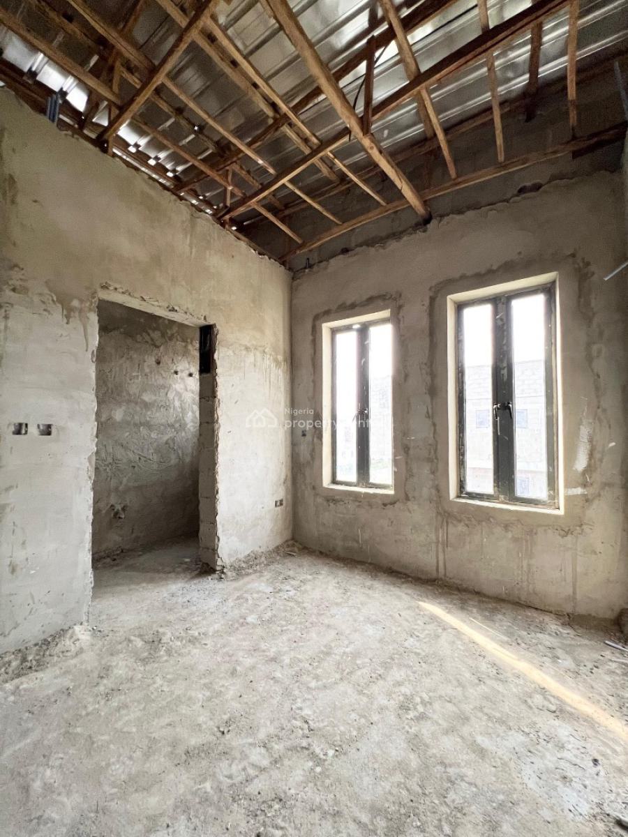 Luxury 4 Bedroom Semi Detached Duplex Carcass., Awoyaya, Ibeju Lekki, Lagos, Semi-detached Duplex for Sale