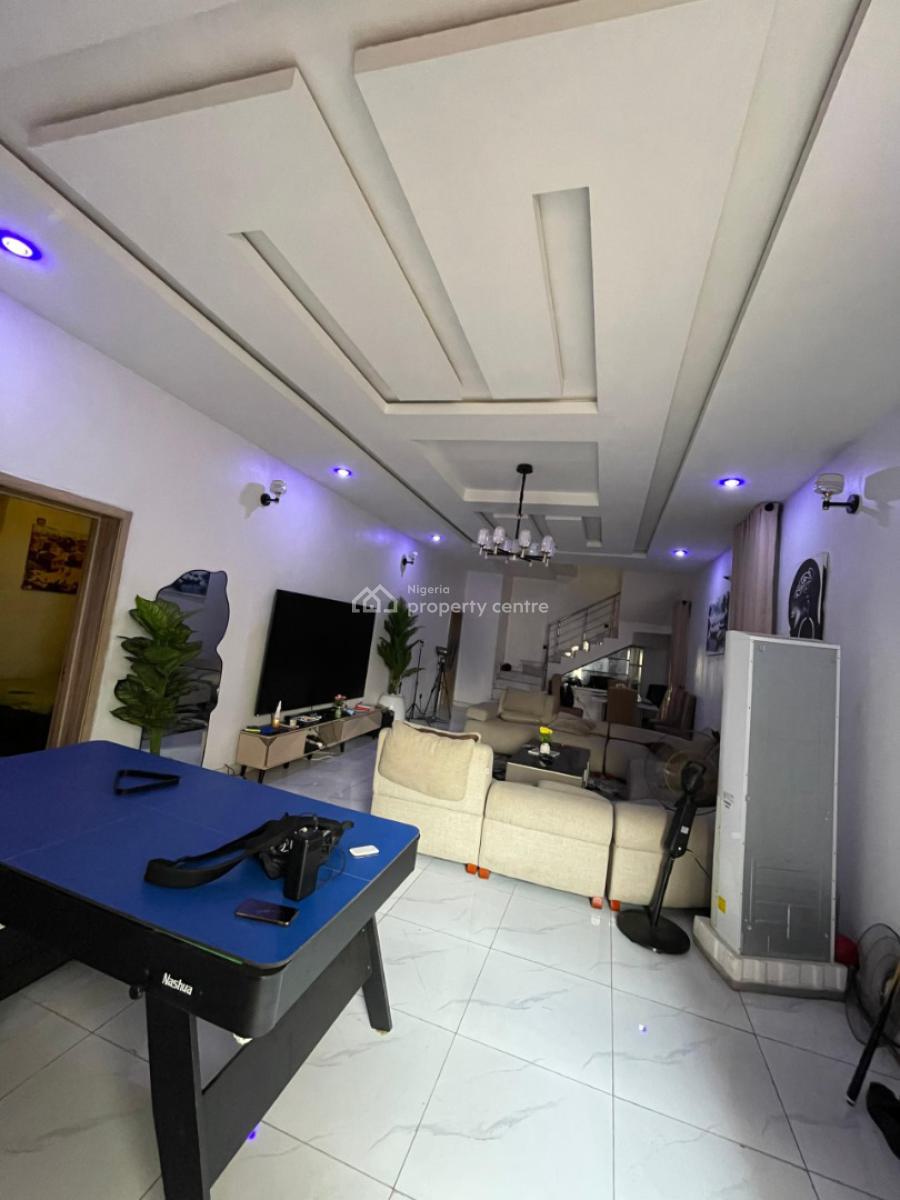 4 Bedroom Fully Detached Duplex with a Bq Ajah, Along Lekki Garden Phase 5 Ajah, Ajah, Lagos, Detached Duplex for Rent