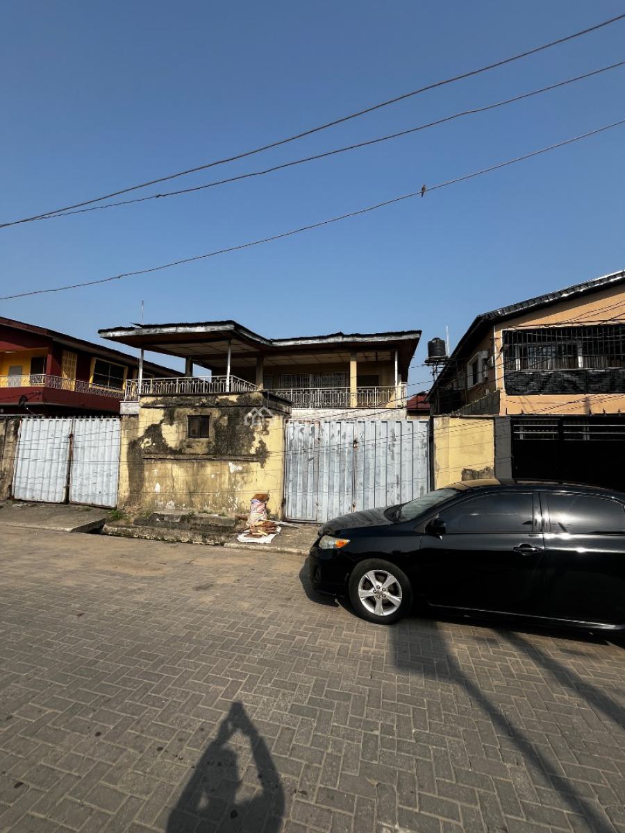 Storey Building Consisting Block of 2 Flats, 3 Bedrooms Up and 3 Bedrooms Down, Off Ogunlana, Surulere, Lagos, Block of Flats for Sale