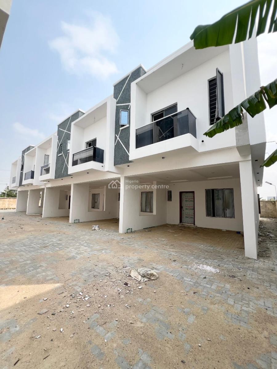 Modern Brand New 4 Bedrooms Terraced Duplex, Abraham Adesanya, Ajah, Lagos, Terraced Duplex for Sale