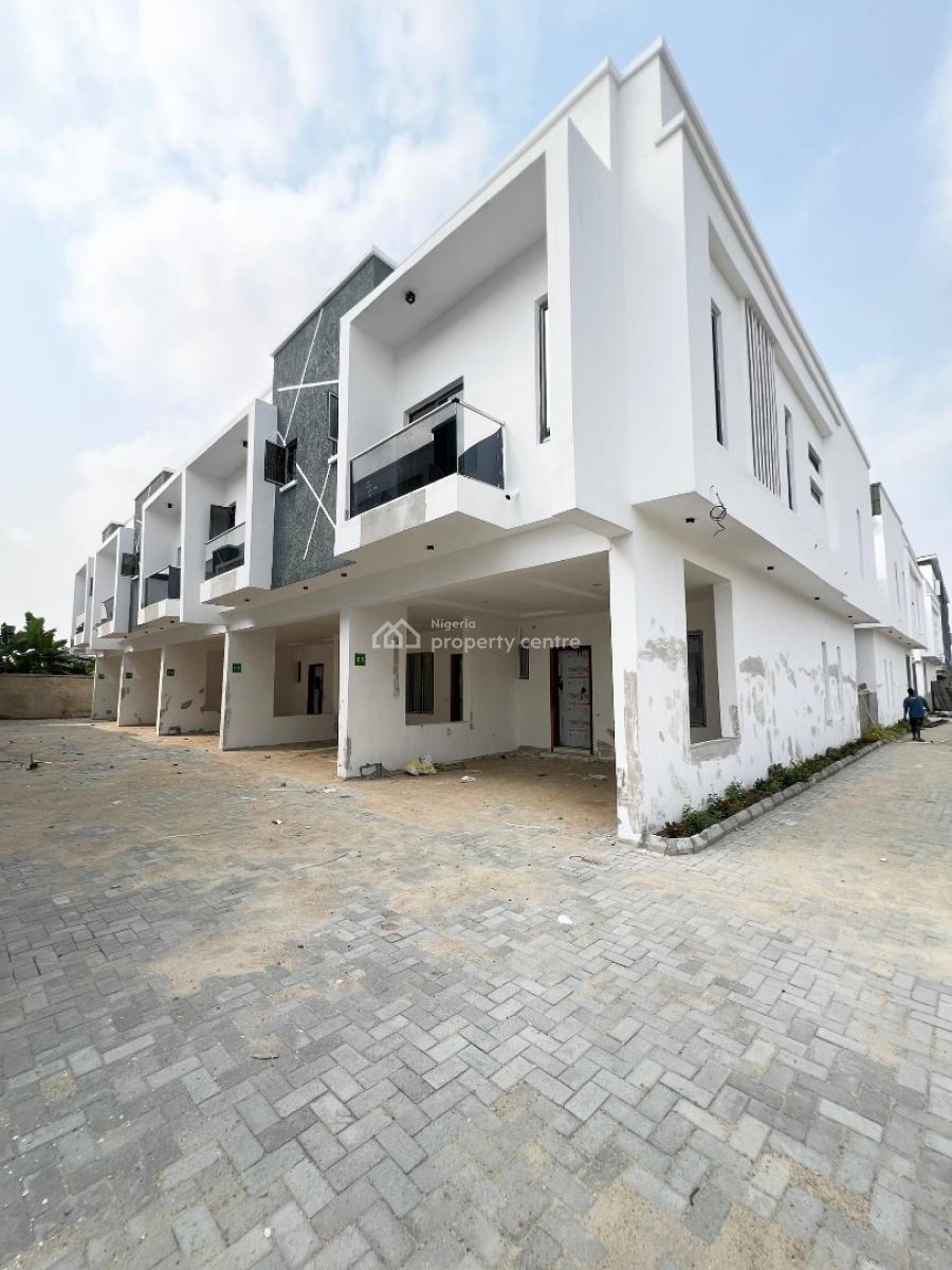 Modern Brand New 4 Bedrooms Terraced Duplex, Abraham Adesanya, Ajah, Lagos, Terraced Duplex for Sale