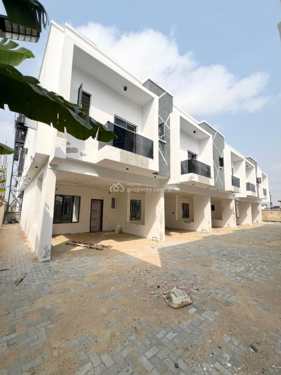 Modern Brand New 4 Bedrooms Terraced Duplex, Abraham Adesanya, Ajah, Lagos, Terraced Duplex for Sale