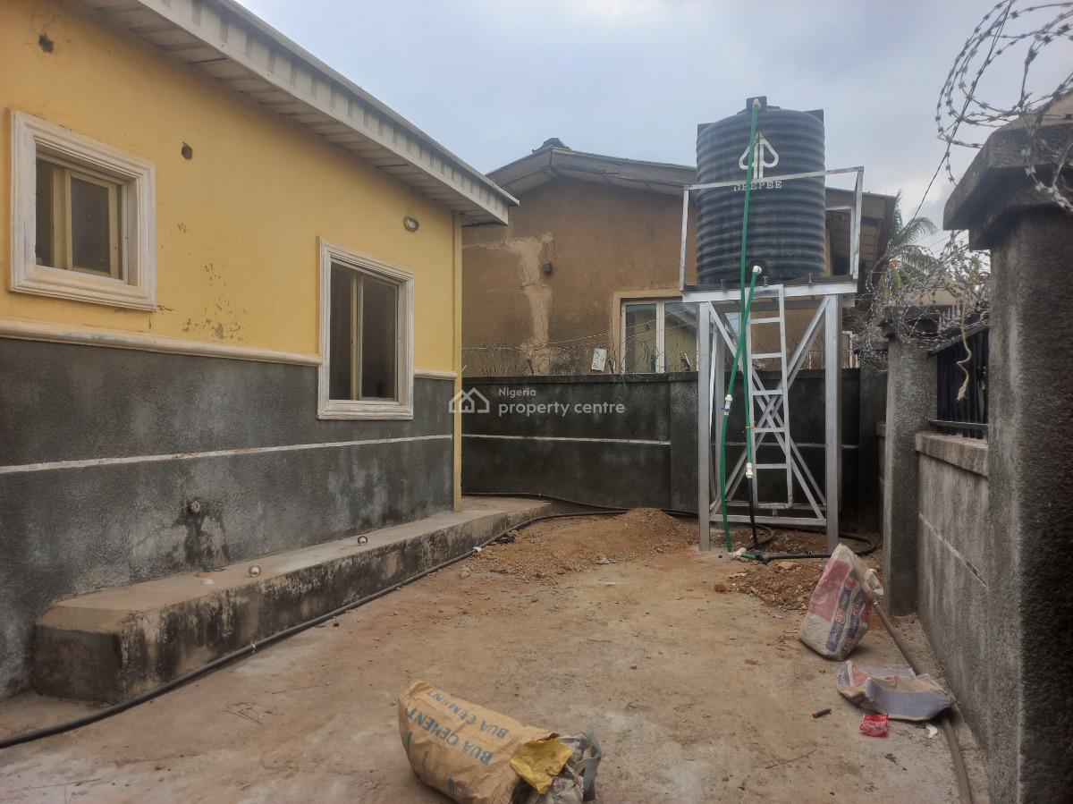 Two Bedroom Bungalow in a Self Compound with Borehole, 2/2, Kubwa, Abuja, Semi-detached Bungalow for Rent