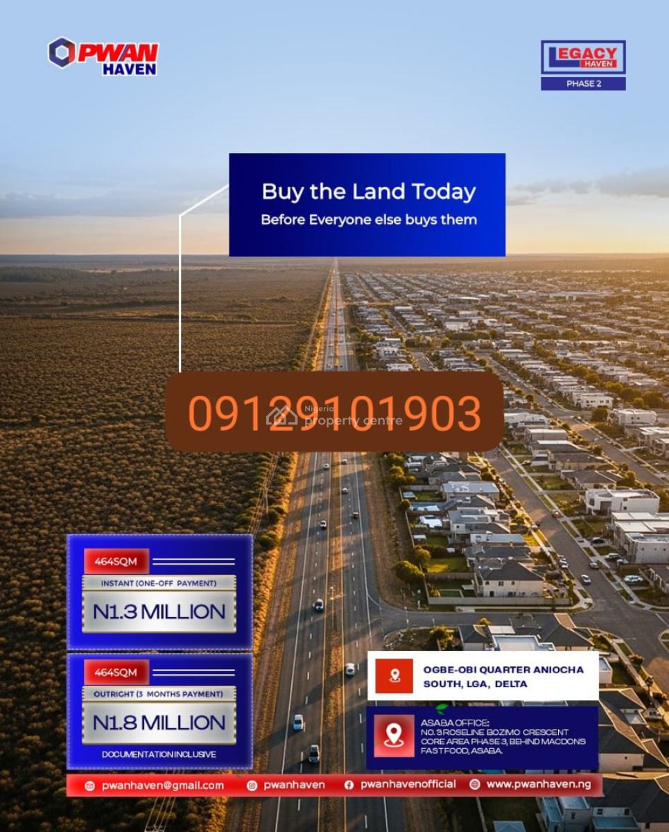 Plots of Affordable Land, Aniocha South, Delta, Mixed-use Land for Sale