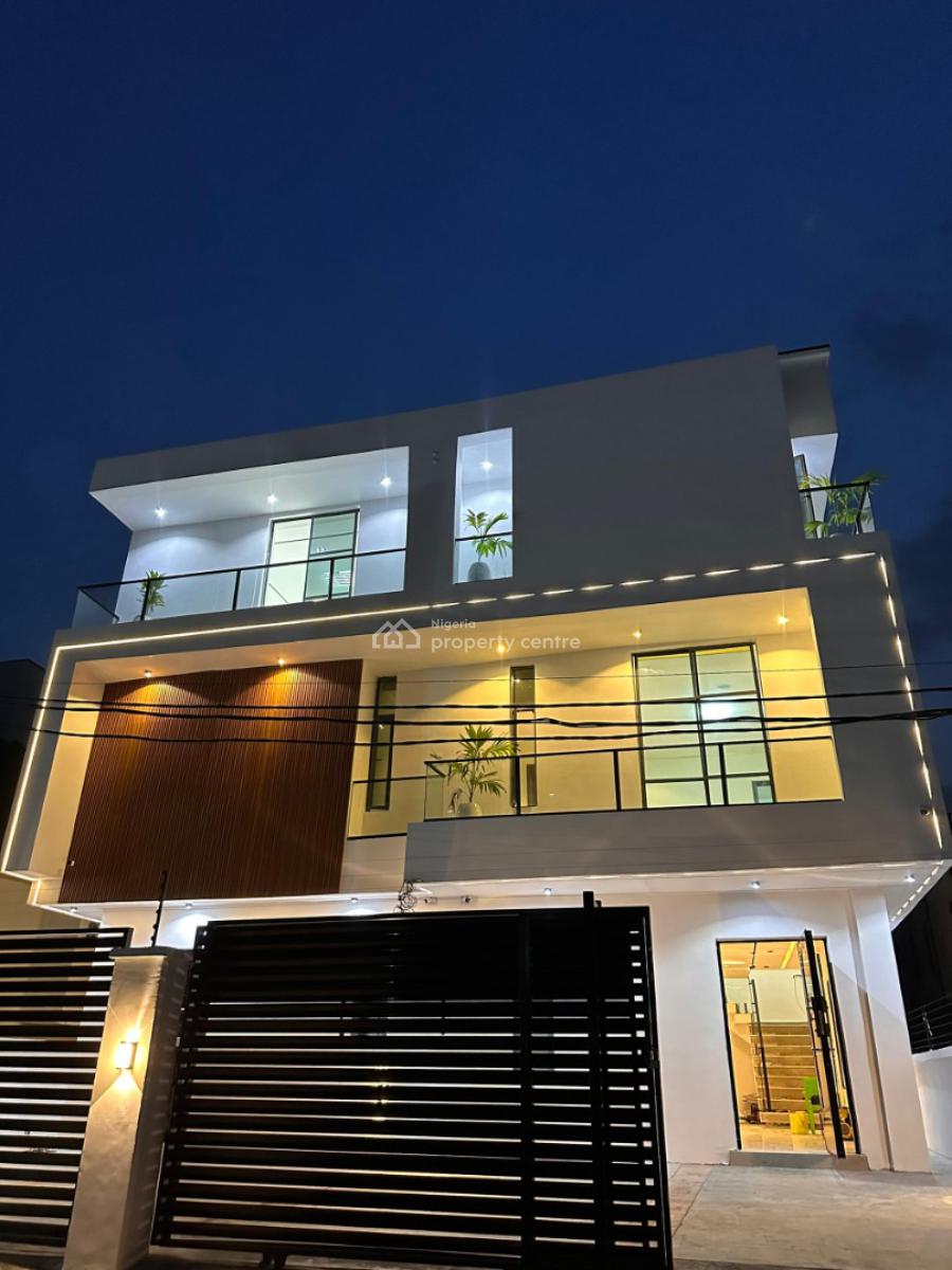 Elegantly Finished Smart Luxury 4 Bedroom Fully Detached House with a, Ikate Elegushi, Lekki, Lagos, Semi-detached Duplex for Sale