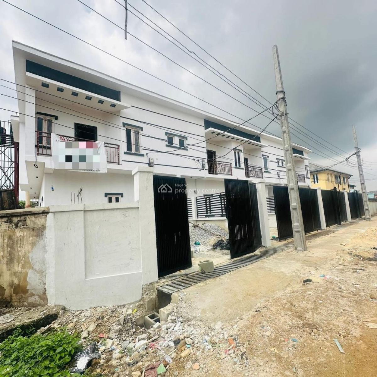 Affordable 4 Bedroom Terrace Duplex, Gbagada, Lagos, Terraced Duplex for Sale